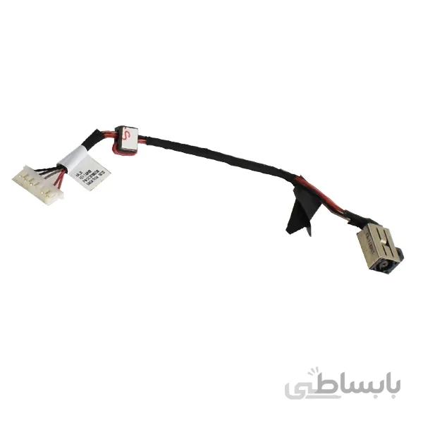سوکت شارژ کد 5011 لپ تاپ دل 14-3458 ا Dell Inspiron 14-3458 DC jack connector replacement
