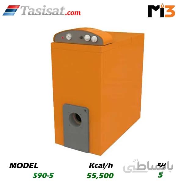 دیگ چدنی MI3 مدل S90-5 پنج پره