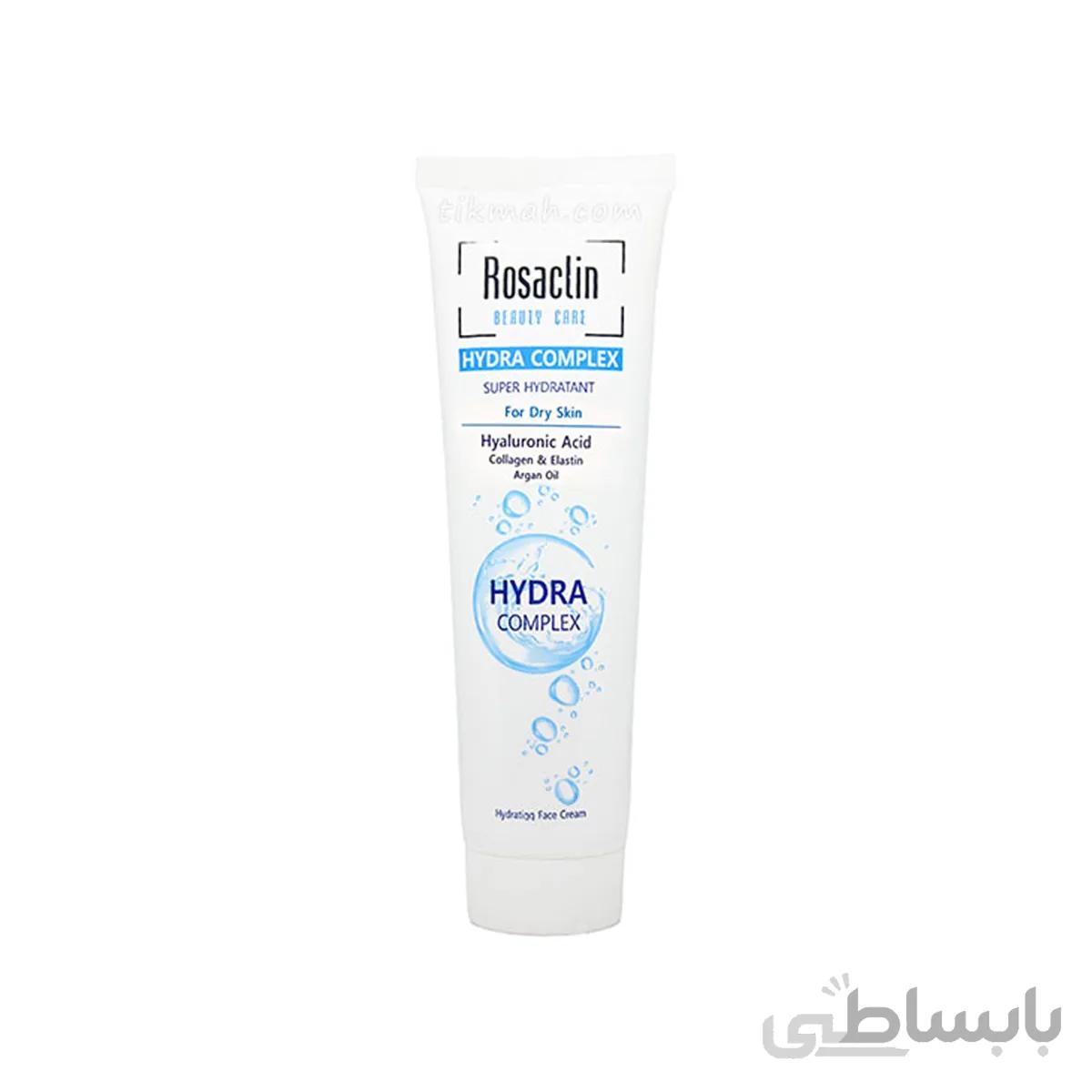 کرم آبرسان رزاکلین مدل Hydra Complex مناسب پوست خشک حجم 100 میلی لیتر