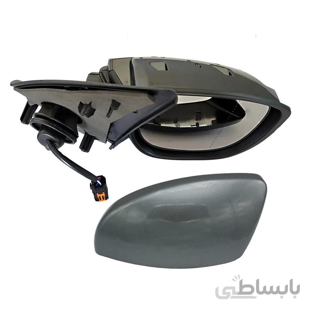 آینه بغل راست راهنمادار پژو 207 فلاپ نوک مدادی کاوج