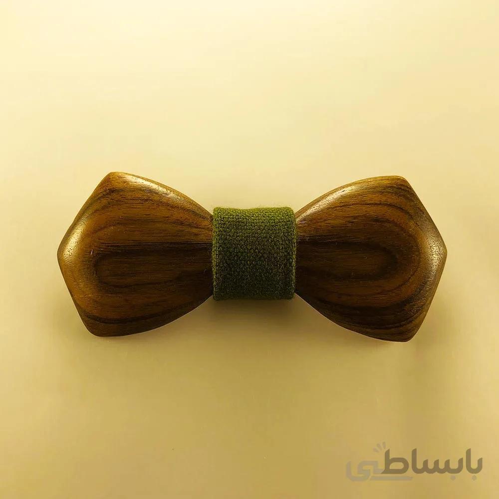 پاپیون چوبی طرح افرا