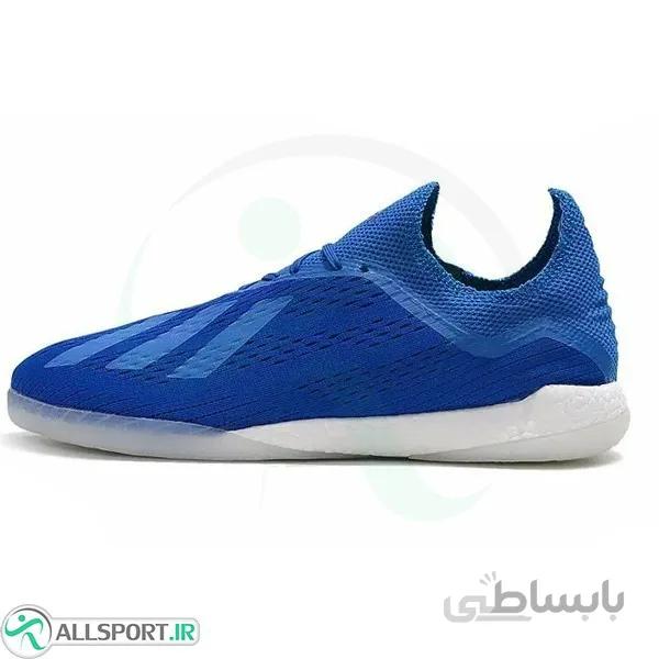 کفش فوتسال آدیداس تانگو طرح اصلی آبی Adidas X Tango 18.1 TR Blue
