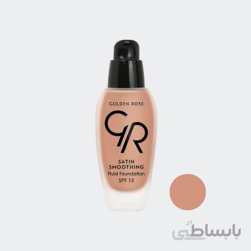 کرم پودر گلدن رز (Golden Rose) مدل Satin کد 34
