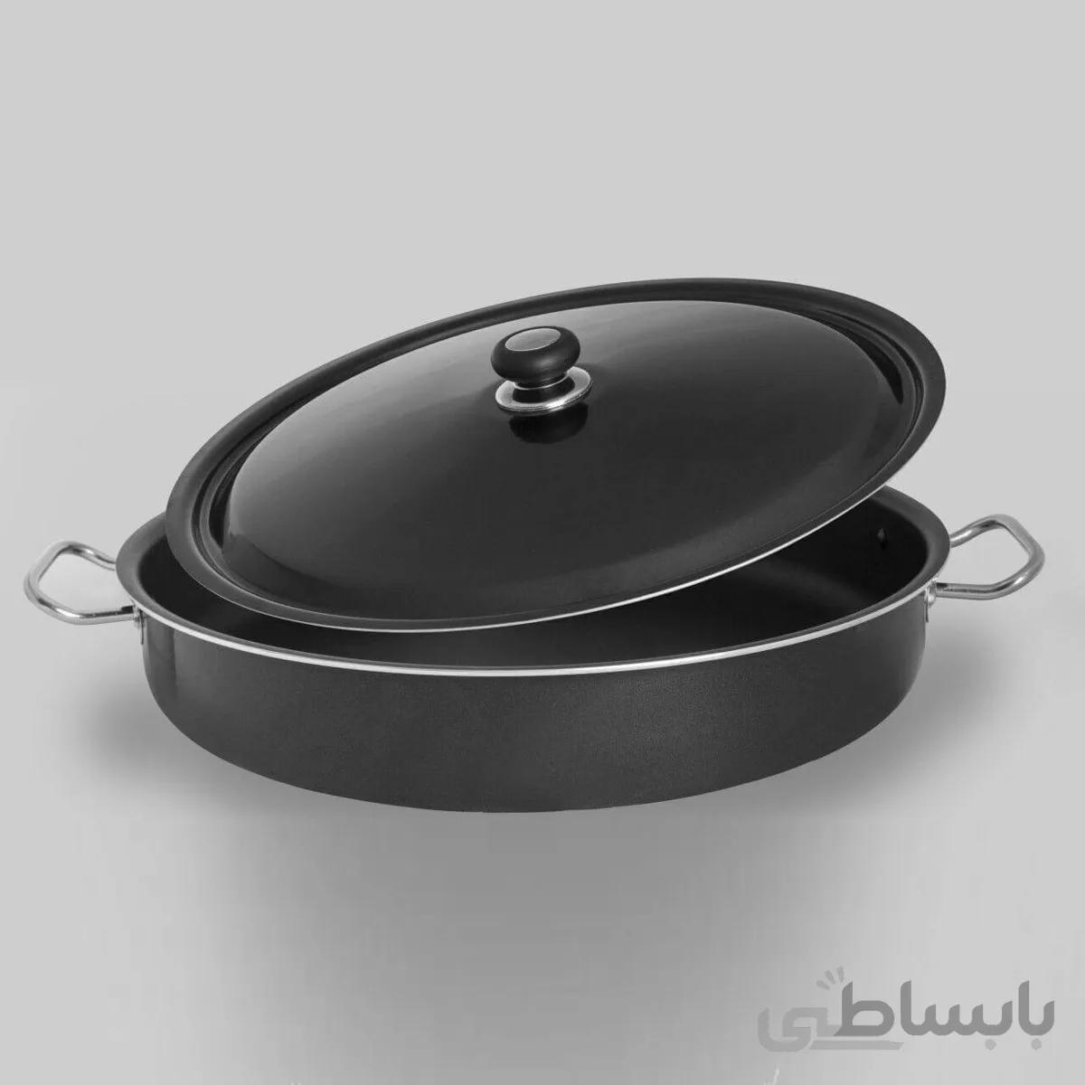 تابه 37 درب معمولی گرانیت کاج تفلون