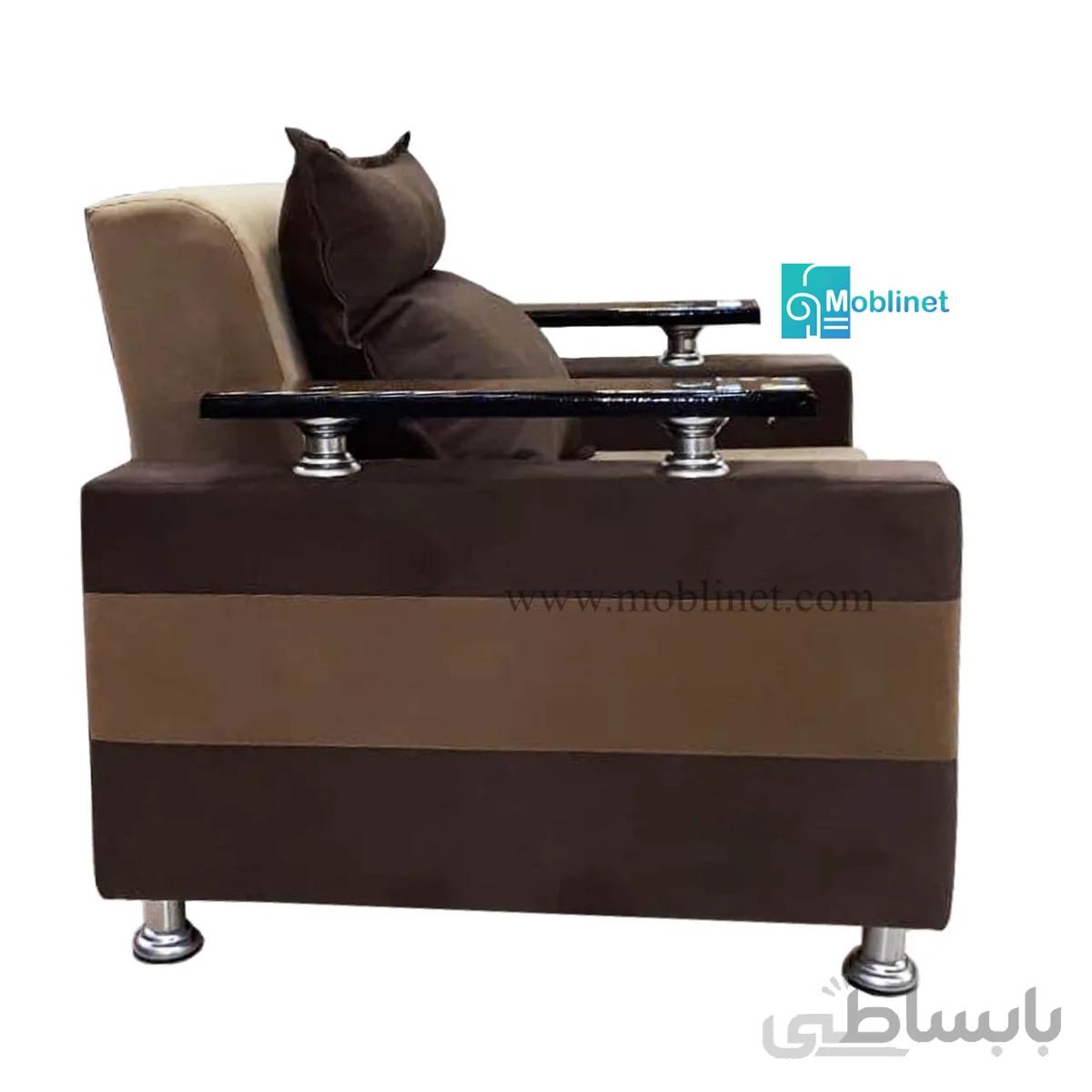 مبل تخت خواب شو یک نفره مدل رویال
