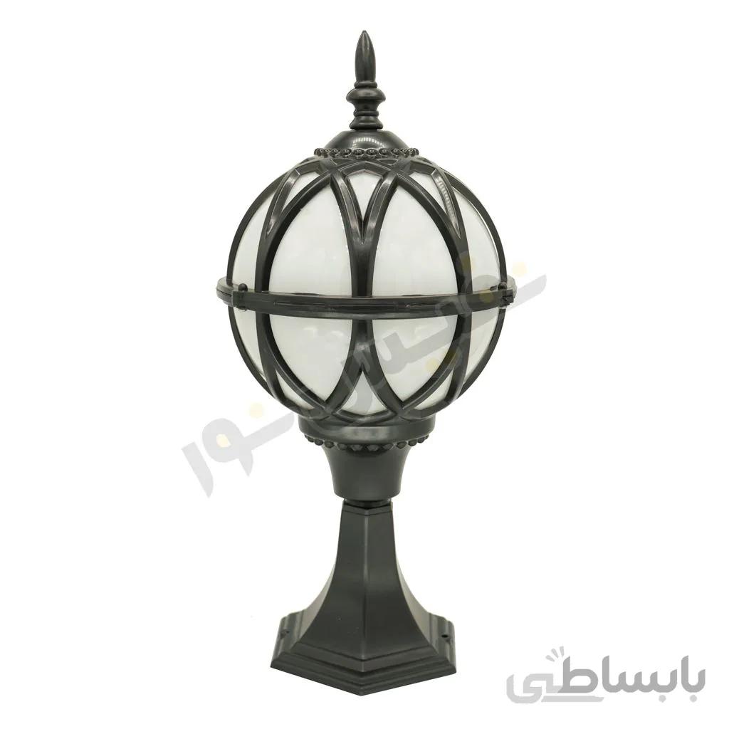 چراغ حیاطی و پارکی سردری توپی پلاستیکی مدل OL03 P