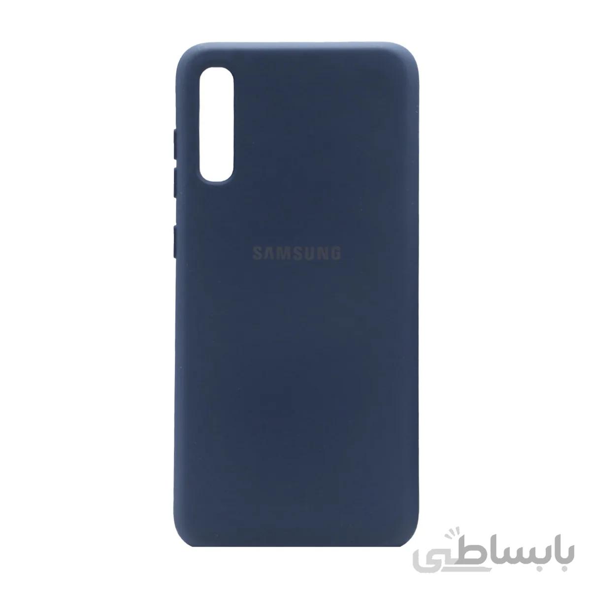 قاب سیلیکونی زیر بسته کد رنگ 536 آبی اقیانوسی - Samsung A70