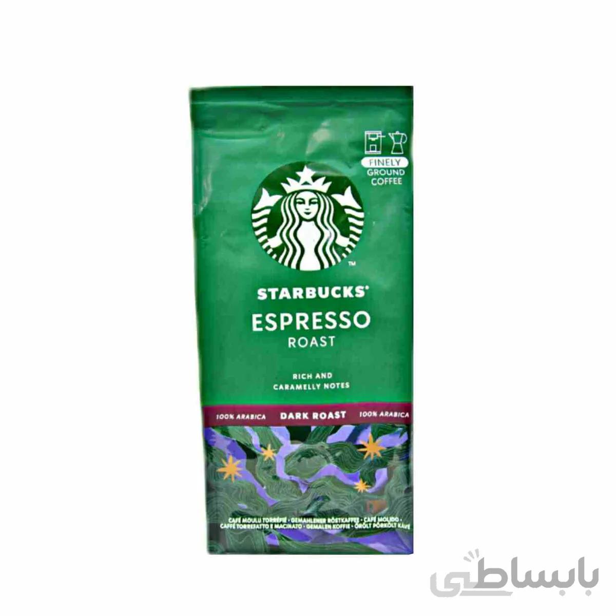 پودر قهوه اسپرسو ( دارک روست ) ۲۰۰ گرم استارباکس – starbucks