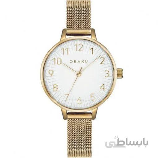 ساعت مچی زنانه اوباکو Obaku اورجینال مدل V237LXGIMG