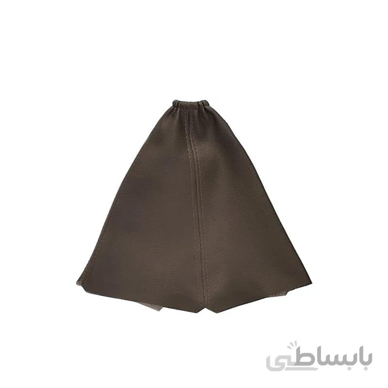 گردگیر دسته دنده روی کنسول جلو پارس - بژ تیره کروز