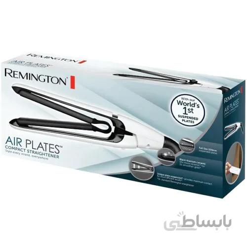 اتو مو مدل S2412 رمینگتون | صاف کننده و حالت دهنده مو | مجهز به صفحات سرامیک تیتانیوم ا Remington Air Plates Compact Straightener S2412