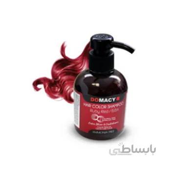 شامپو رنگساژ دوماسی شماره ۶٫۶۴ (قرمز یاقوتی)
