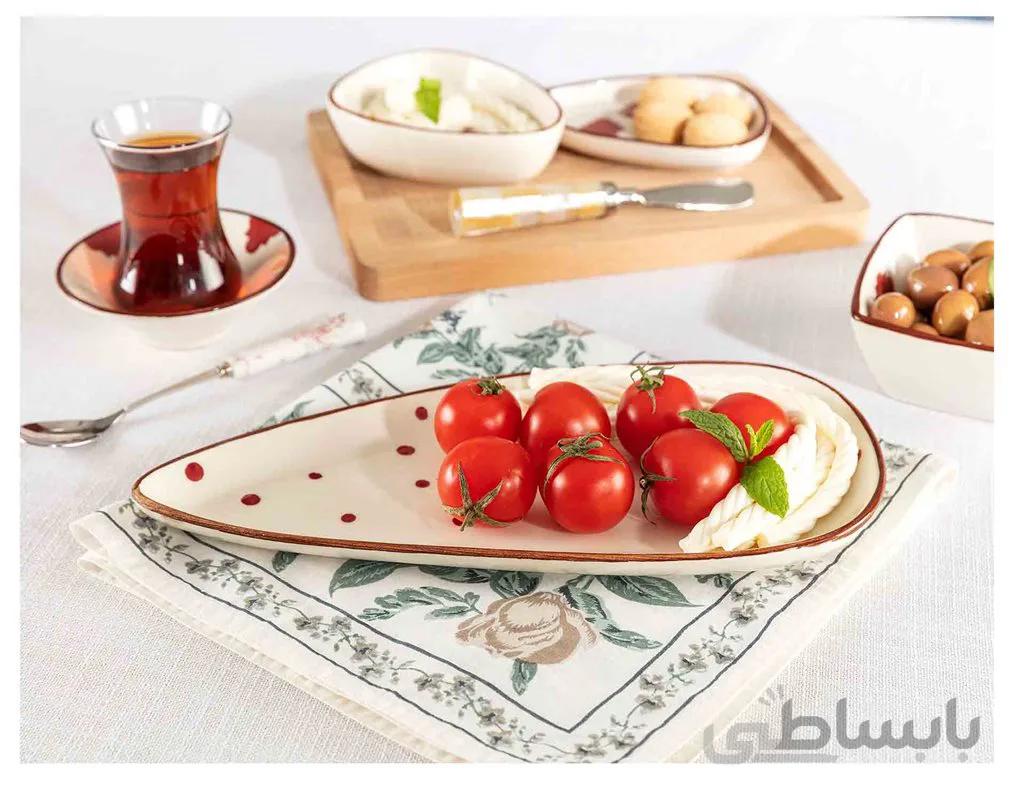 بشقاب سرو Vie Rouge مادام کوکو