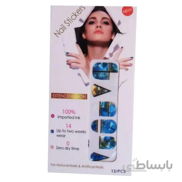استیکر طراحی ناخن مدل 10