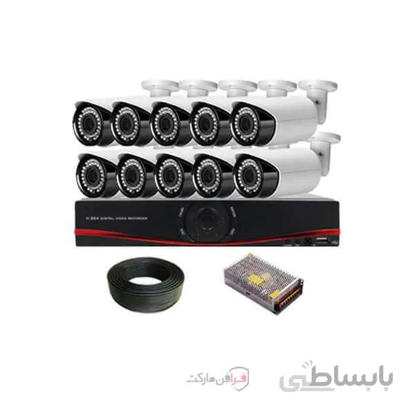 پکیج 10 دوربین AHD سری اقتصادی