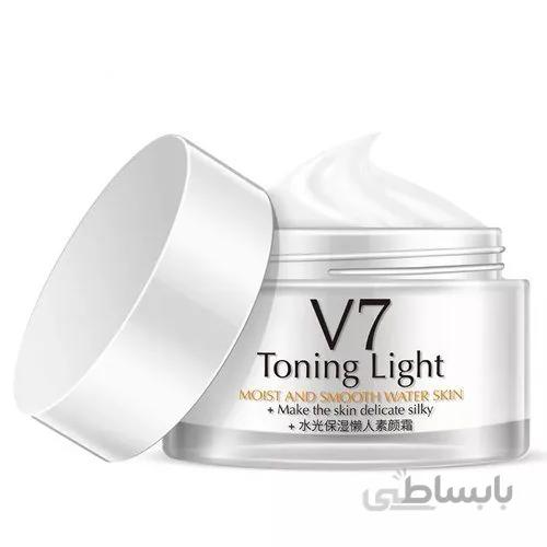 کرم مرطوب کننده و سفید کننده V7 وان اسپرینگ - one spring