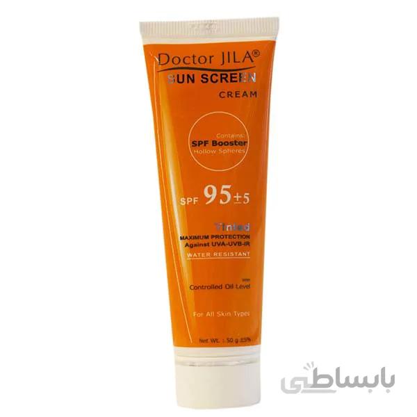 کرم ضد آفتاب مناسب برای انواع پوست Invisible SPF 95 دکتر ژیلا 50 میلی لیتر
