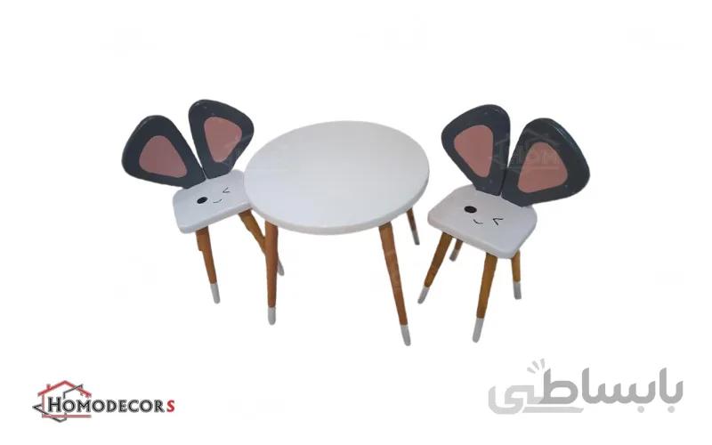 میز و صندلی کودک موش مدل H505