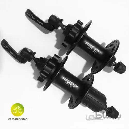 توپی دیسک ضامن شیمانو ۳۲ سوراخ ایکس تی shimano freehup XT 32h