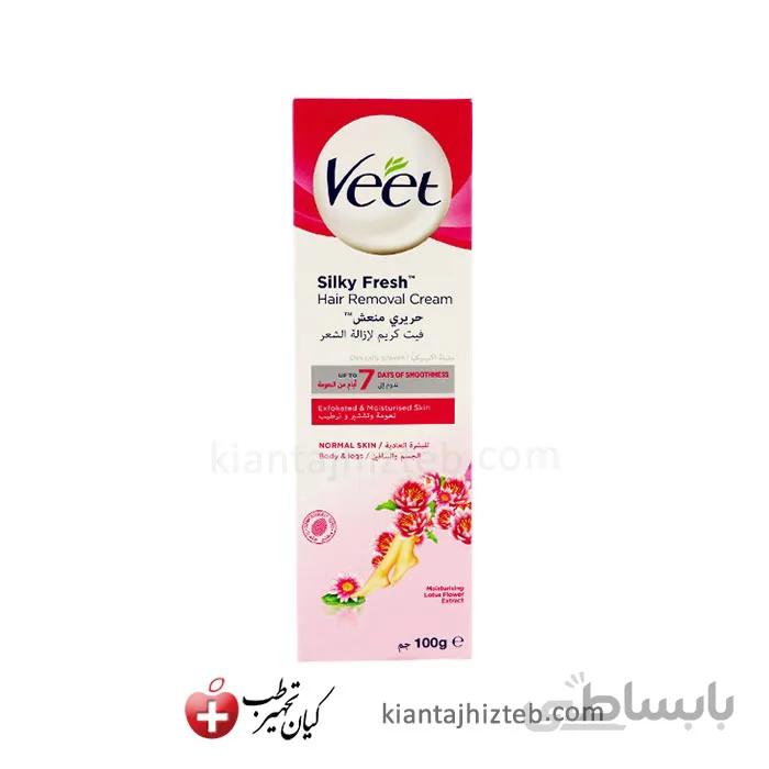 کرم موبر Veet مدل Normal Skin وزن 100 گرم