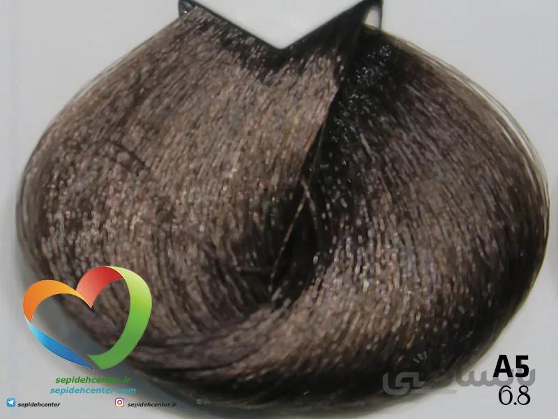 رنگ موی ترام کالر traum color بلوند خاکستری تیره A5- 6.8