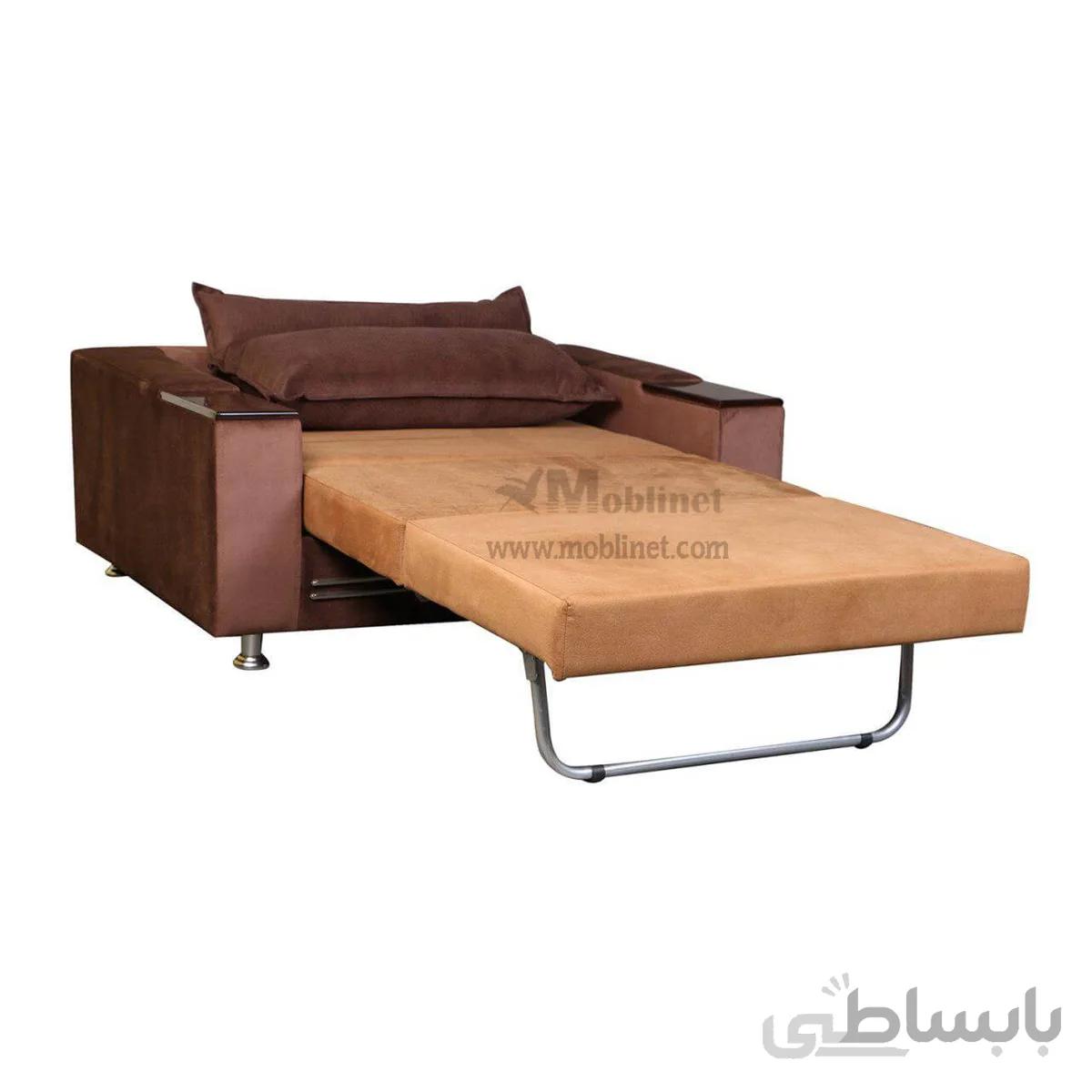 مبل تختخواب شو راحتی یکنفره پاندورا