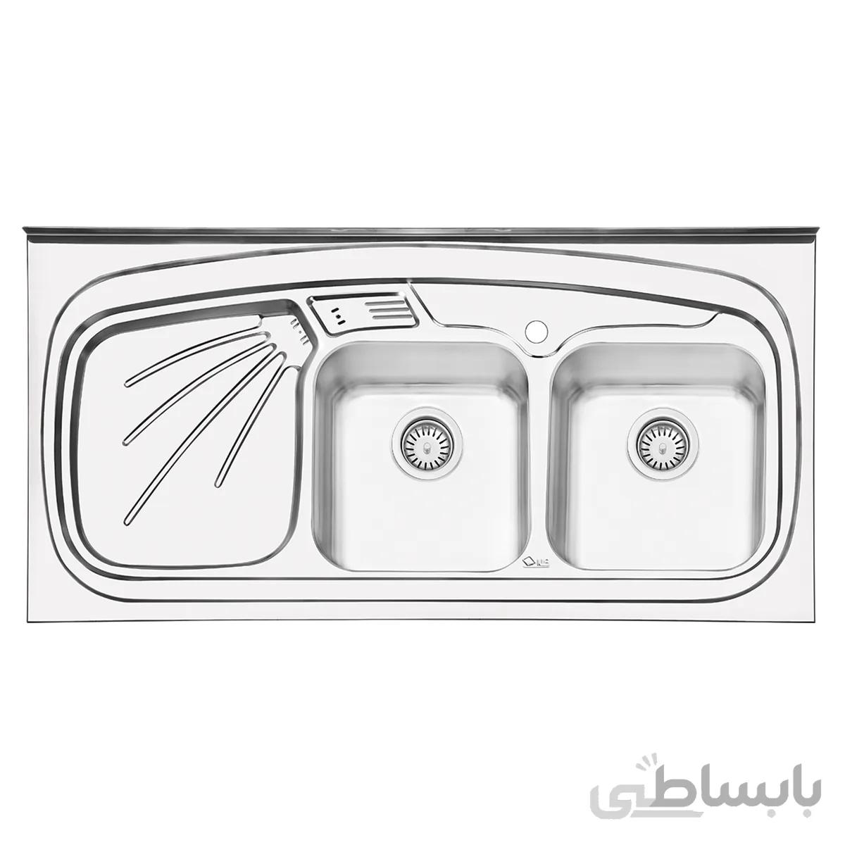سینک ظرفشویی ایلیا استیل مدل 1013