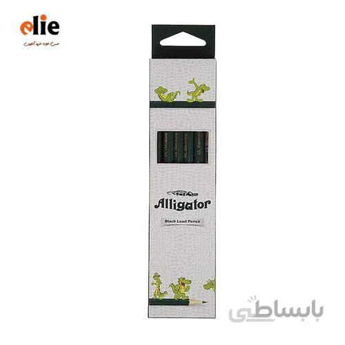 مداد مشکی سوسمار نشان Alligator بسته 12 عددی