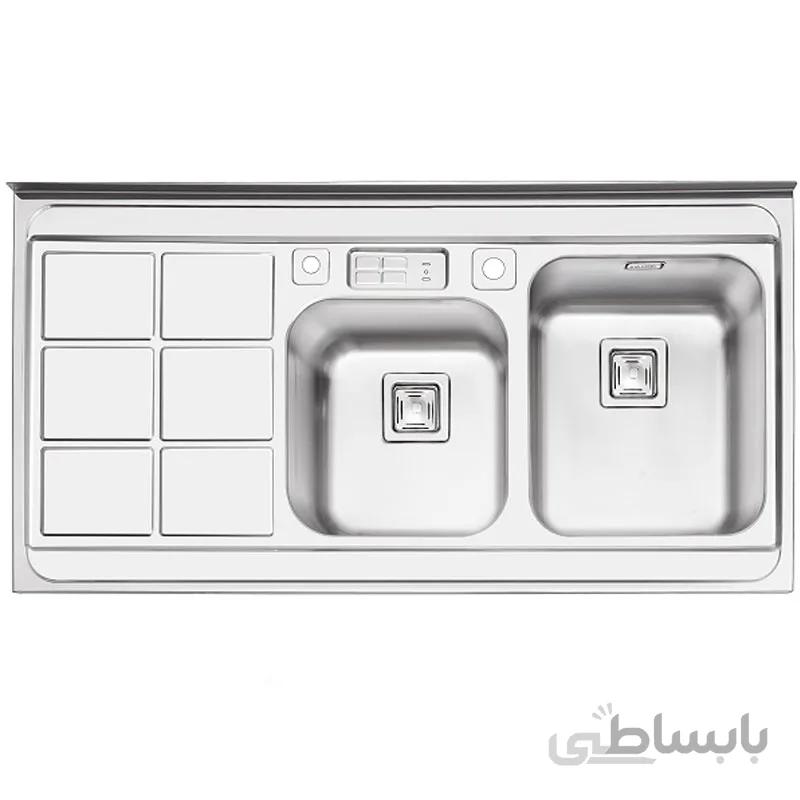 سینک روکار ایلیا استیل مدل 1065