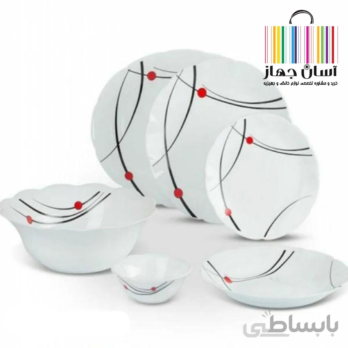 سرویس غذا خوری 26 پارچه دسینی مدل رومئو