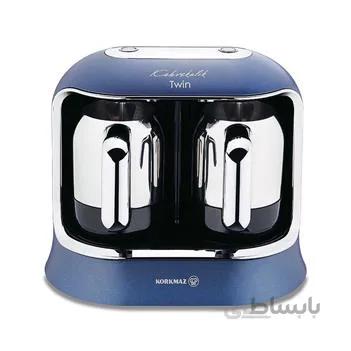 قهوه ساز دوقلو کرکماز مدل Kahvekolik A861 ا Korkmaz Kahvekolik A 861 Coffee Maker