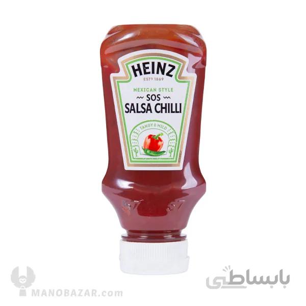 سس سالسا چیلی هاینز HEINZ : حجم 220 میلی لیتر