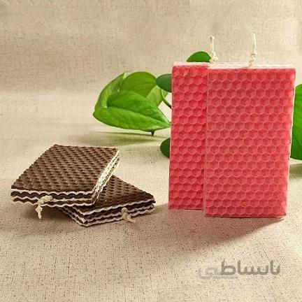 شمع مومی طرح ویفر سارموم