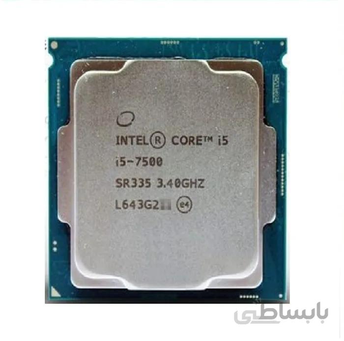 Intel Core i5-7500 3.4GHz FCLGA1151 Kaby Lake CPU ا پردازنده تری اینتل مدل آی فایو 7500 با فرکانس 3.4 گیگاهرتز