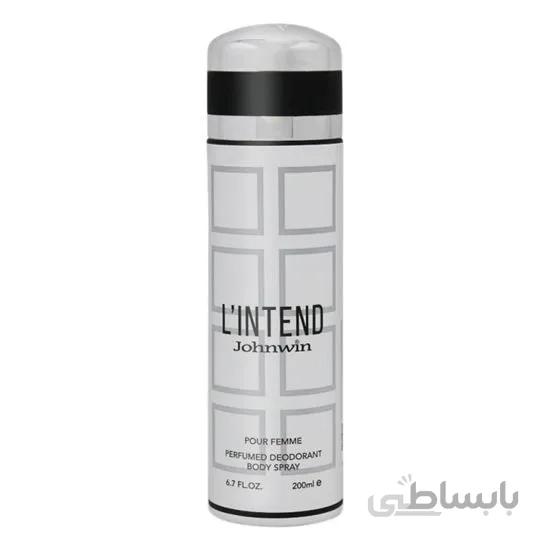 اسپری زنانه جانوین مدل Johnwin Lintend حجم ۲۰۰ میلی لیتر ا Johnwin Lintend Spray For Women 200ml