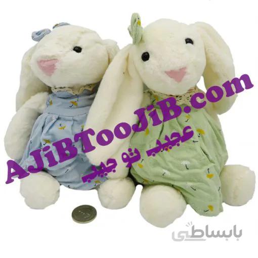خرگوش Jelly Cat دختر لباس گلدار (سایز کوچک)