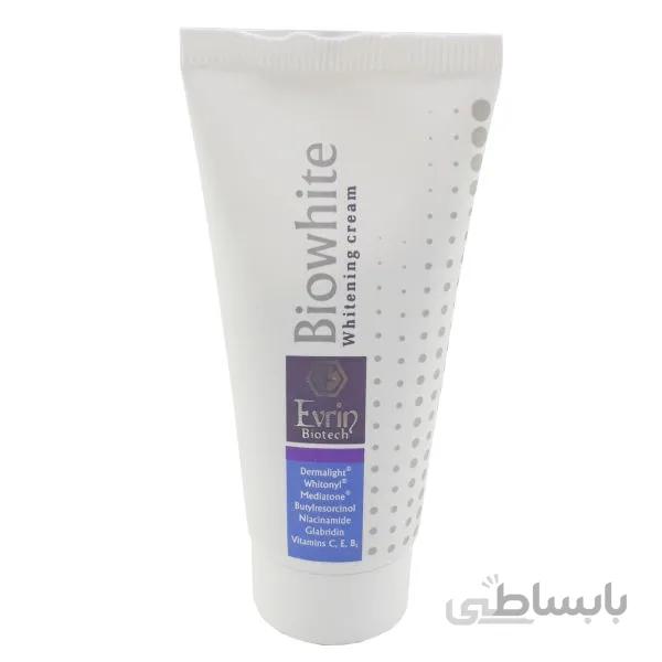 کرم روشن کننده و ضدلک اورین بیوتک ا Evrin Biotech Biowhite Whitening Cream