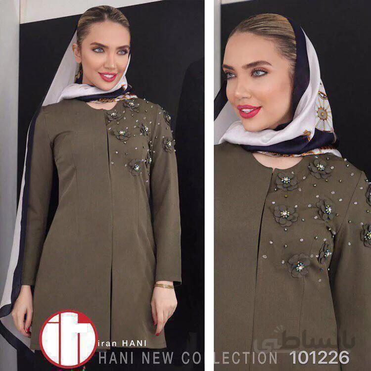 مانتو کتی کرپ مازراتی شکوفه ایران هانی 101226