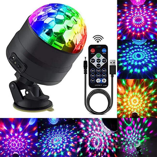 چراغ چرخان قابل حمل LEd Party Light