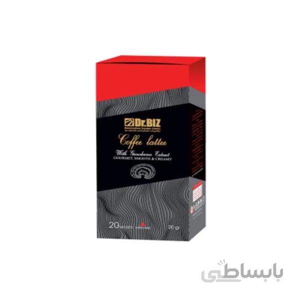 کافه لاته با قارچ گانودرما ۲۰ عددی