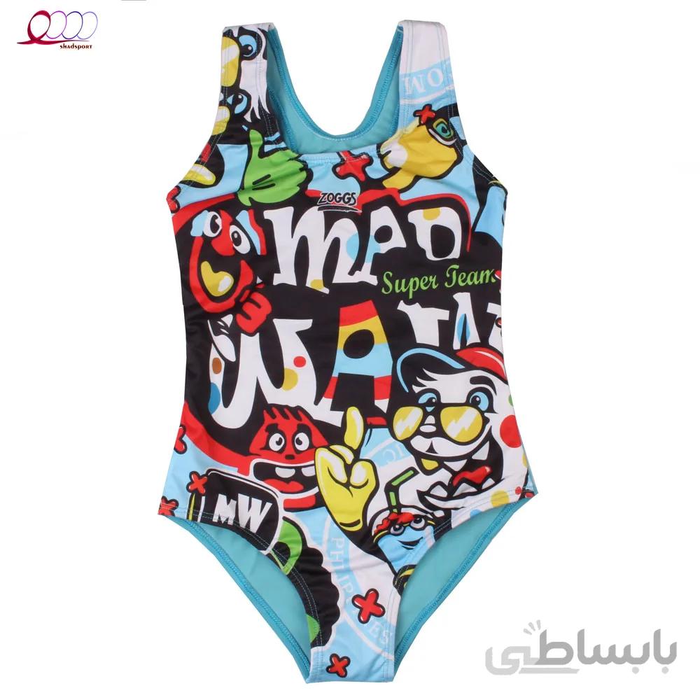 مایو بچه گانه طرح سوپرتیم (zoggs)کد2044
