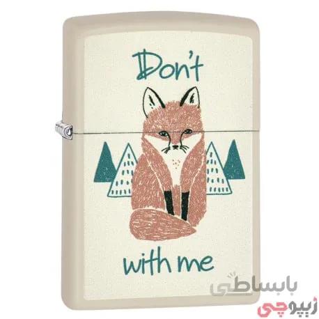 فندک زیپو اصل کد ۲۹۶۱۵ – Original Zippo Fox With Me Design