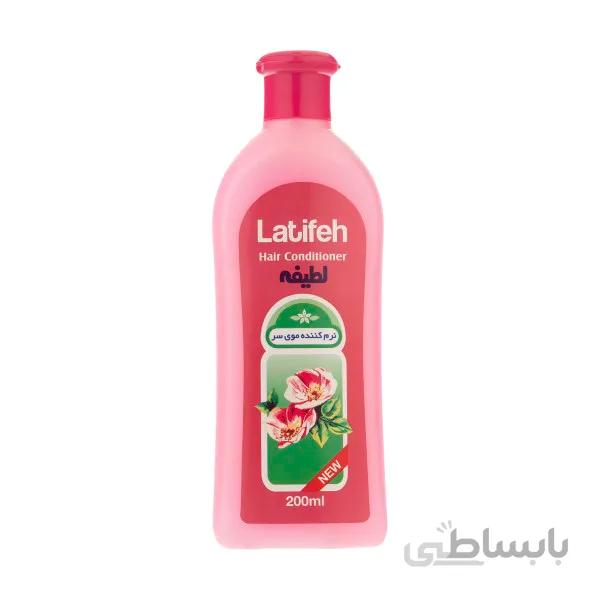 نرم کننده مو لطیفه مدل Flower حجم 200 میلی لیتر