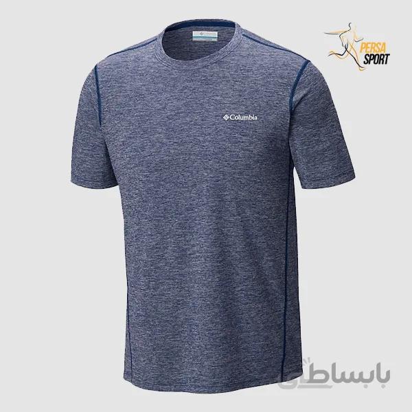تیشرت مردانه کلمبیا deschutes runner short md blue