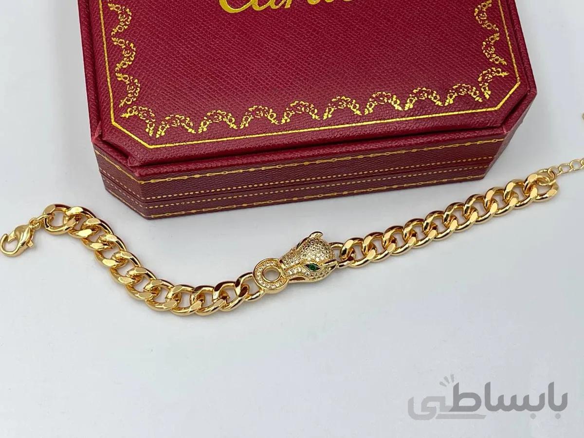 دستبند ببر با زنجیر کارتیر