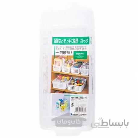 سبد پلاستیکی شفاف ۵۱۷(بلند ) (ساخت ژاپن)
