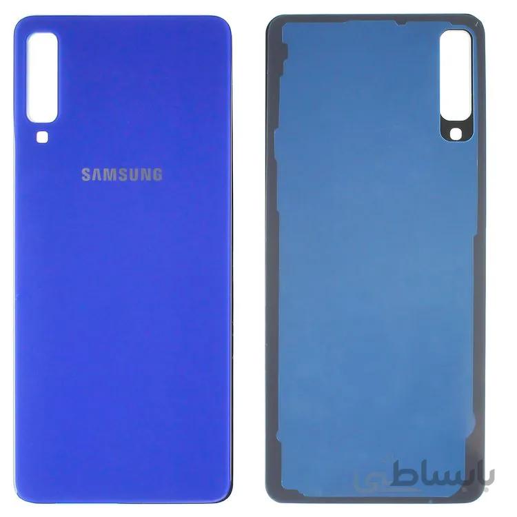 درب پشت گوشی A7 سامسونگ آبی Back Door SAMSUNG A7 DARK BLUE