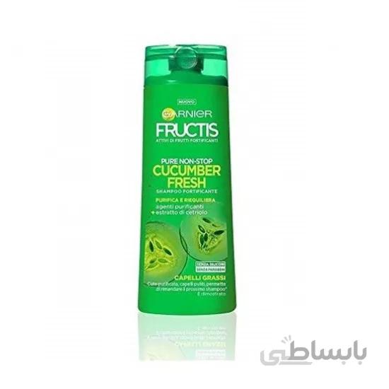 شامپو گارنیه ترمیم و تغذیه کننده مو مدل Fresh حجم 400 میل