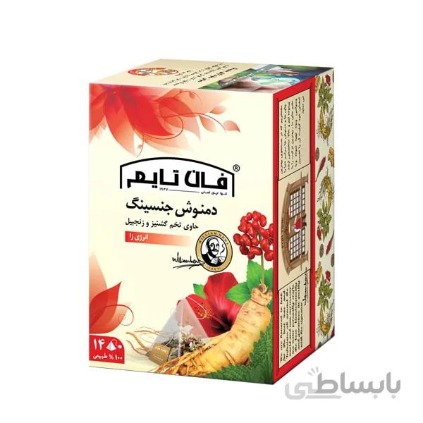 دمنوش جنسینگ (انرژی زا) فان تایم