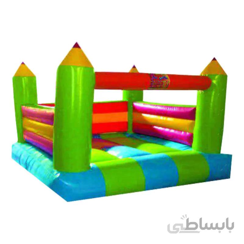 جامپینگ بادی کودک مدل مدادی کوچک